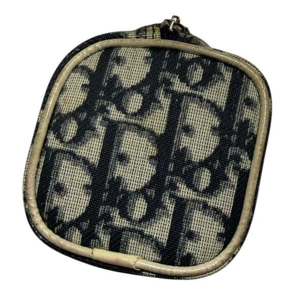 Vintage Christian Dior Trotter PVC x Leather No.2 Navy Multi-Pouch - Picture 11 of 13